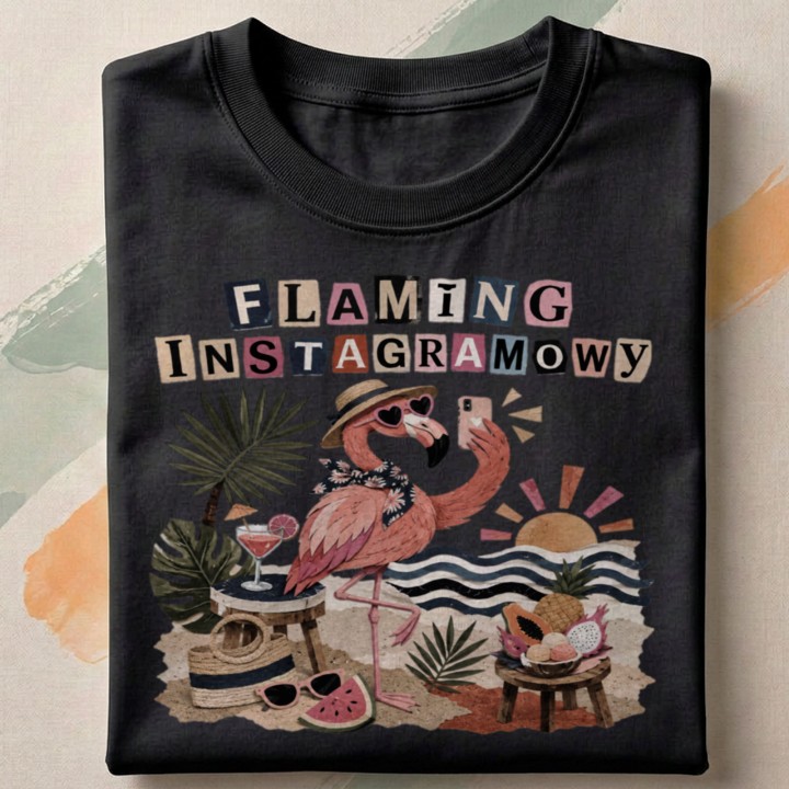 Koszulka - Flaming Instagramowy - Galeria - (000)_Miniatury