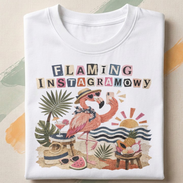 Koszulka - Flaming Instagramowy - Galeria - (000)_Miniatury