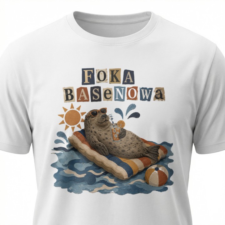 Koszulka - Foka Basenowa - Galeria - (000_2)_UNI_WHITE