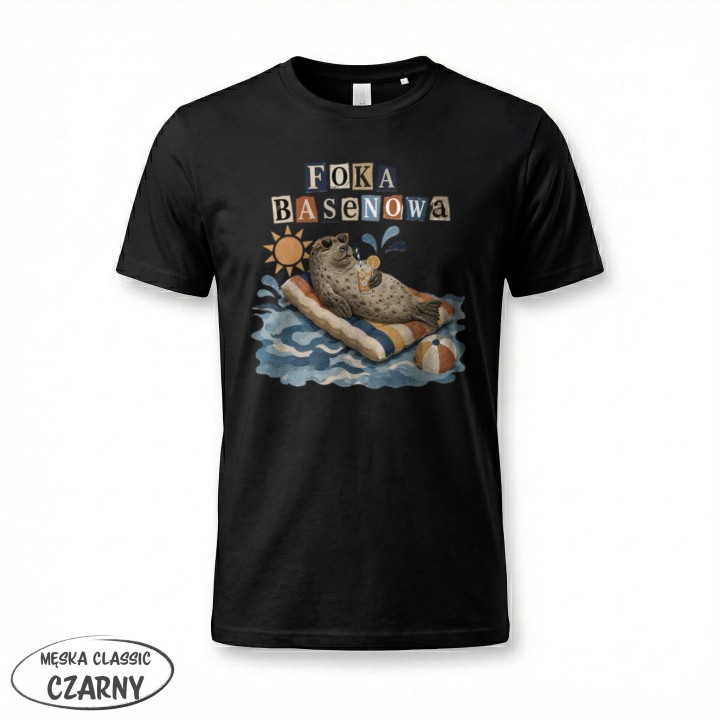 Koszulka - Foka Basenowa - Galeria - (12)_F190_MEN_Black