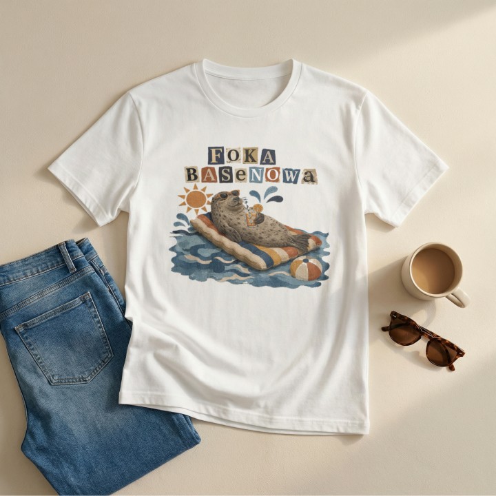 Koszulka - Foka Basenowa - Galeria - (000_2)_UNI_WHITE