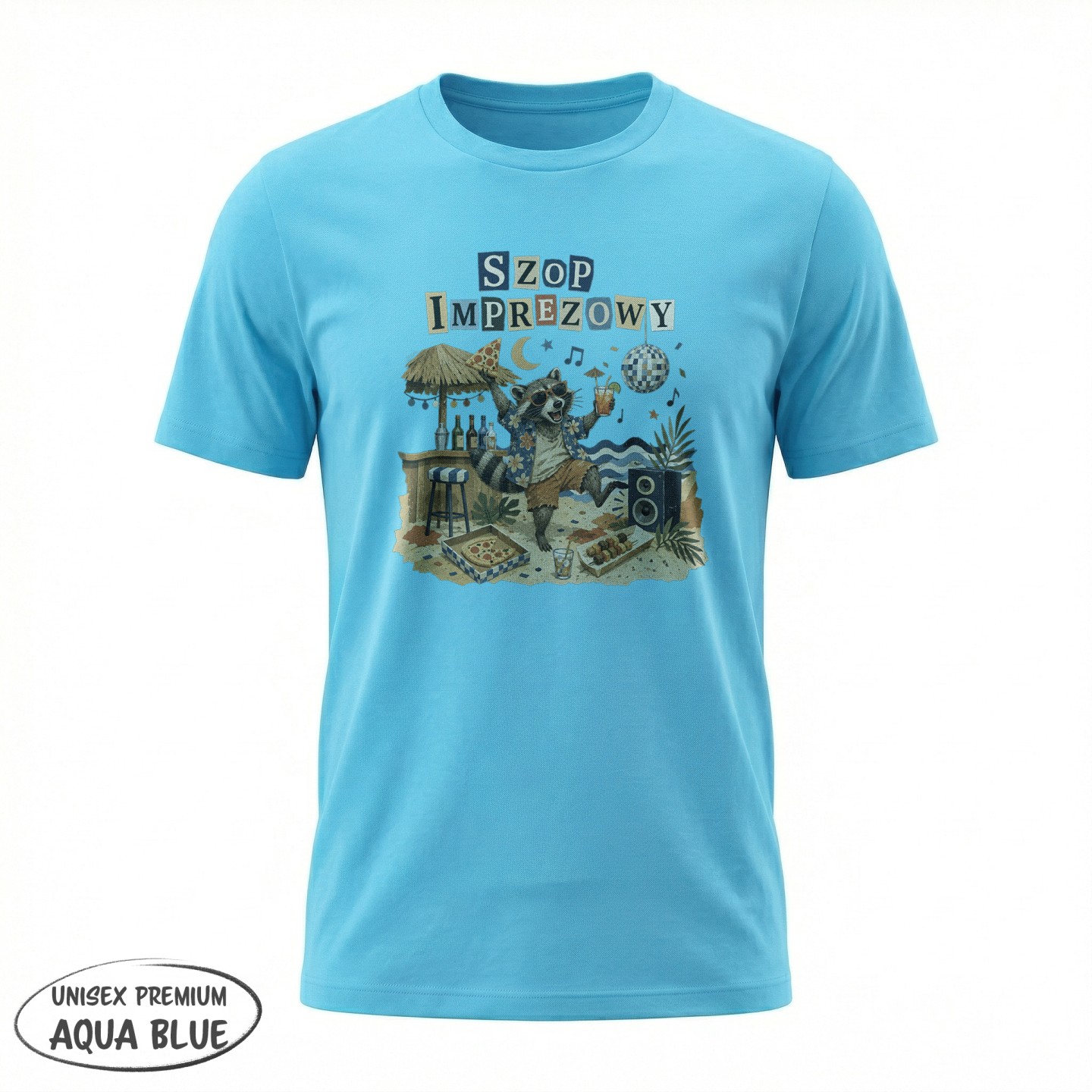 Koszulka - Szop imprezowy - Galeria - (39)_Stanley_Aqua_Blue