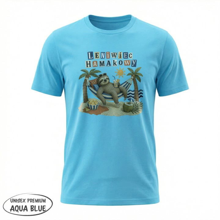 Koszulka - Leniwiec Hamakowy - Galeria - (39)_Stanley_Aqua_Blue