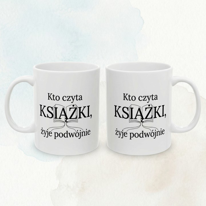Kubek - kto czyta książki ten czyta podwójnie - Main - (B)_1_Basic-White_11Oz