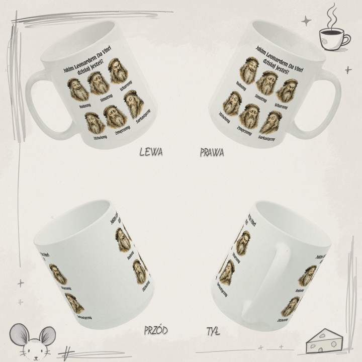 Kubek - Jakim Leonardem Da Vinci dzisiaj jesteś? - Galeria - (B)_4Side_Grid