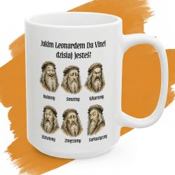 Kubek Jakim Leonardem Da Vinci dzisiaj jesteś?