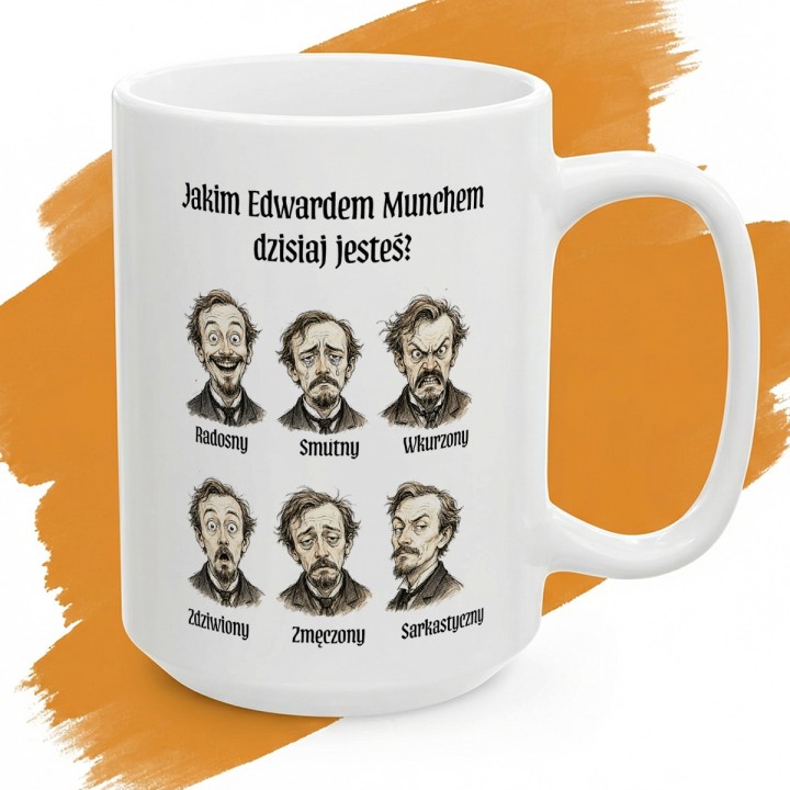 Kubek - Jakim Edwardem Munchem dzisiaj jesteś? - Cover - (B)_Basic_Miniatura_WW