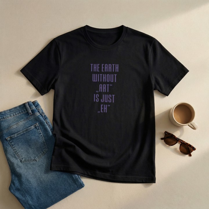 Koszulka - The earth without Art is just EH - Galeria - (000_1)_UNI_BLACK