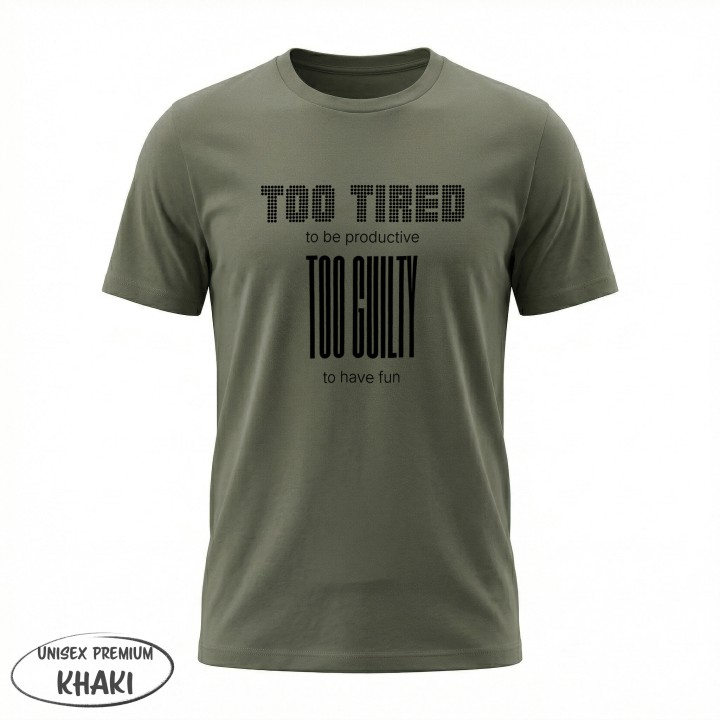 Koszulka - Too tired to be productive - Galeria - (27)_Stanley_Khaki