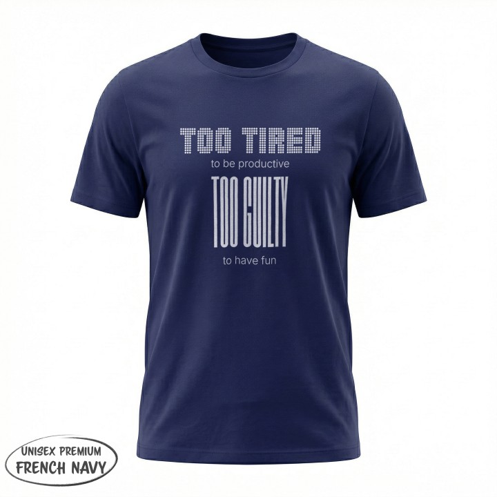 Koszulka - Too tired to be productive - Galeria - (30)_Stanley_French_Navy