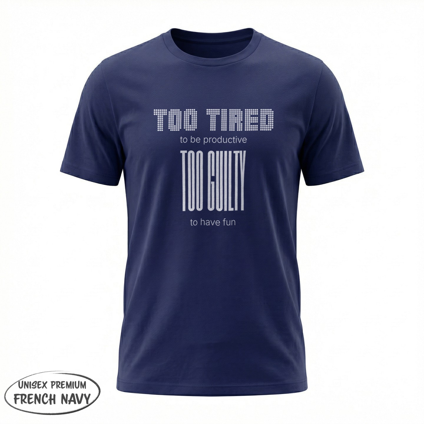 Koszulka - Too tired to be productive - Galeria - (30)_Stanley_French_Navy