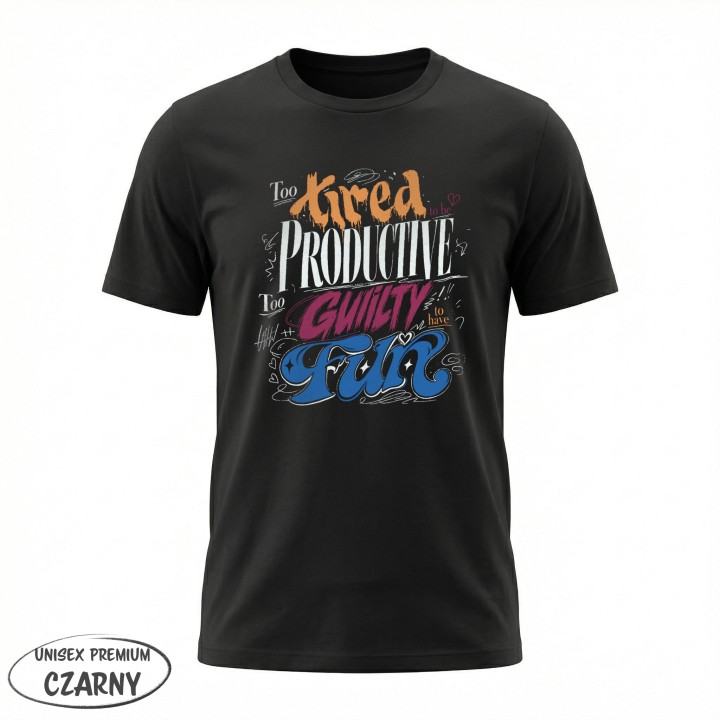 Koszulka - To tired to be productive - Galeria - (25)_Stanley_Black