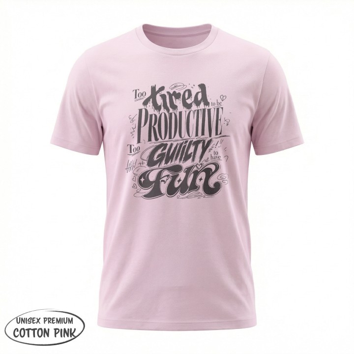 Koszulka - To tired to be productive - Galeria - (31)_Stanley_Cotton_Pink