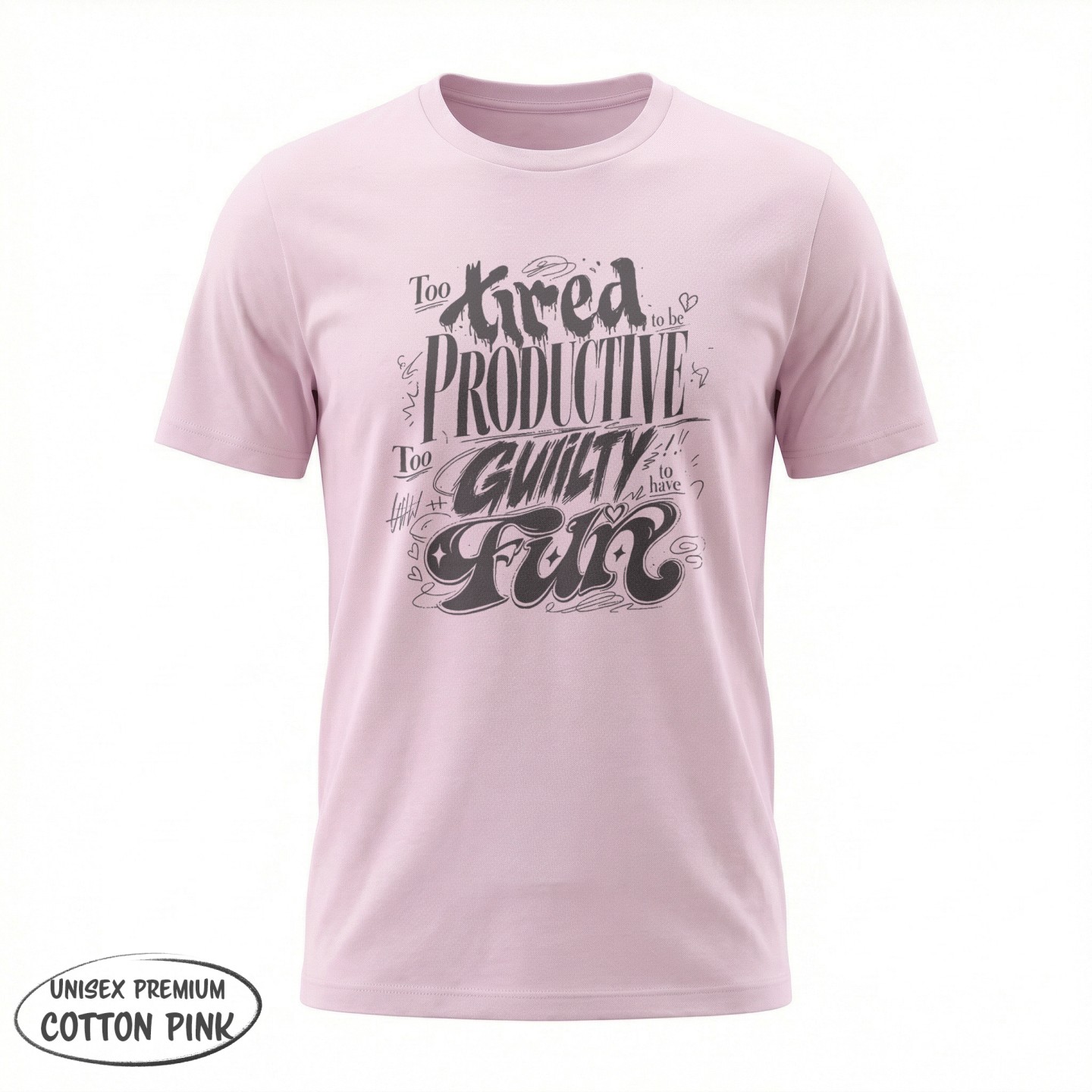 Koszulka - To tired to be productive - Galeria - (31)_Stanley_Cotton_Pink