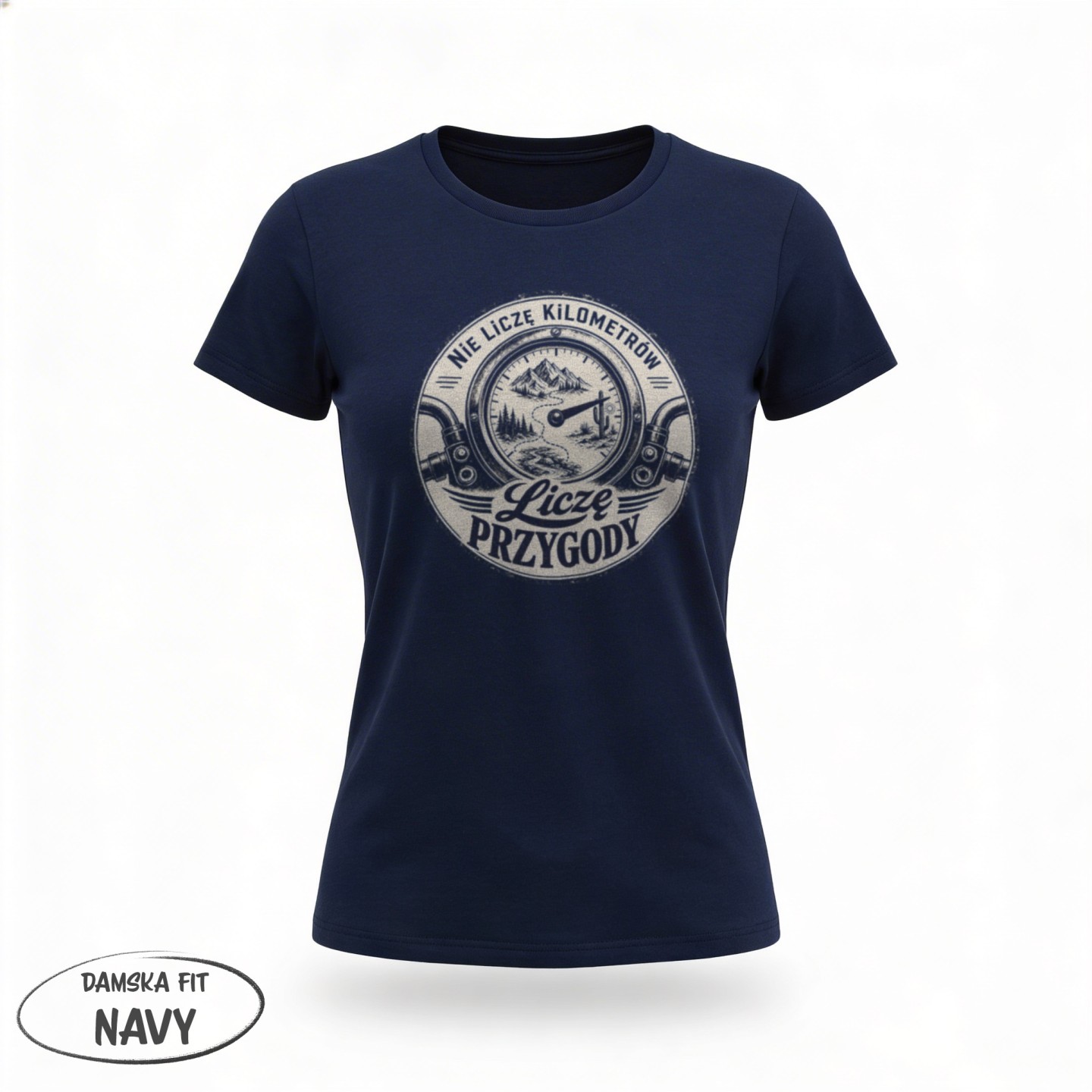 Koszulka - dla motocyklistów - nie liczę kilometrów liczę przygody - Galeria - (08)_F190_LADY_Navy