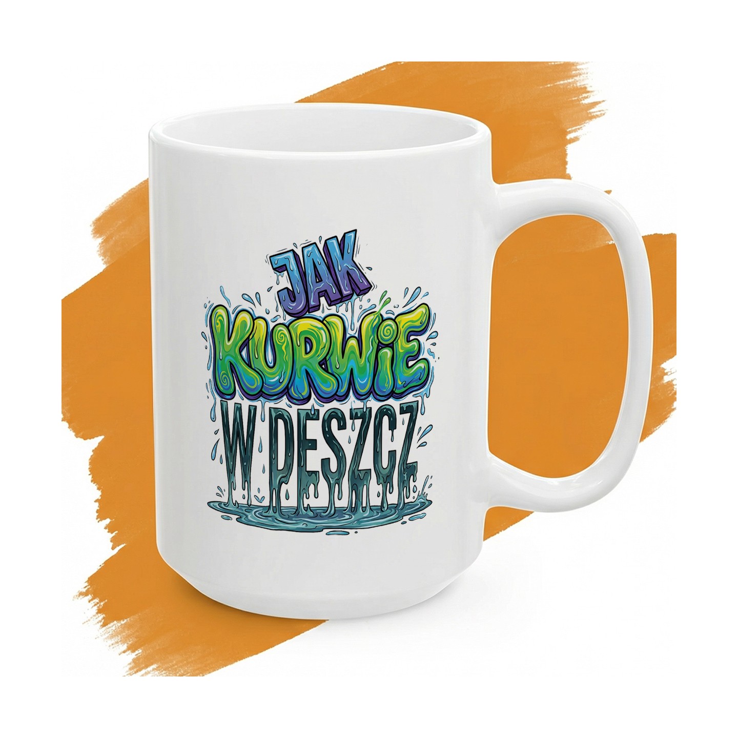 Kubek - Jak kurwie w deszcz - Cover - (B)_Basic_Miniatura_WW