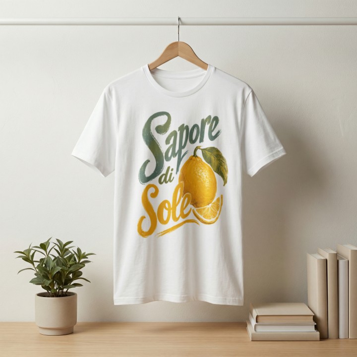 Koszulka - Vita al Sole - Cytryna Sapore di Sole - Galeria - (000_2)_UNI_WHITE