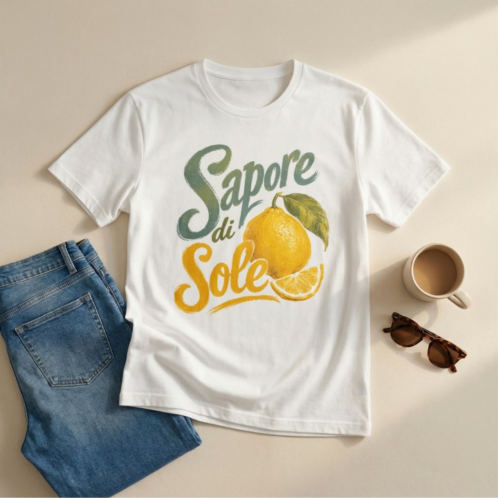 Koszulka - Vita al Sole - Cytryna Sapore di Sole - Galeria - (000_2)_UNI_WHITE