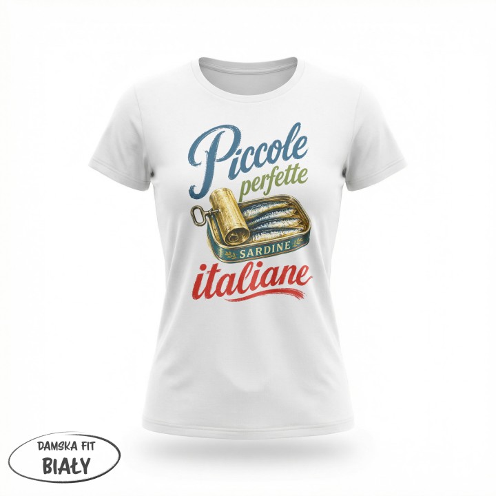 Koszulka - Vita al Sole - Sardynki Piccole perfette - Galeria - (01)_F190_LADY_White