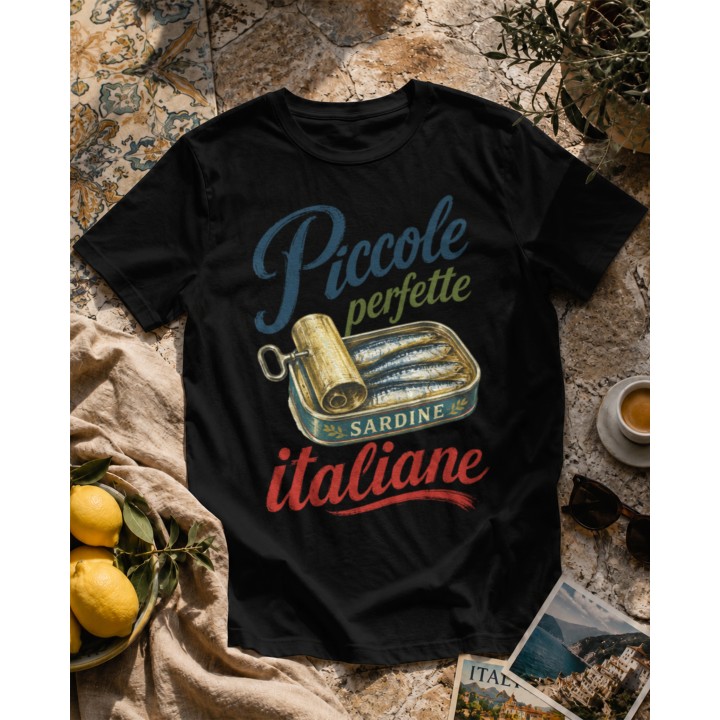 Koszulka - Vita al Sole - Sardynki Piccole perfette - Galeria - (000_7)_Custom_Italiano