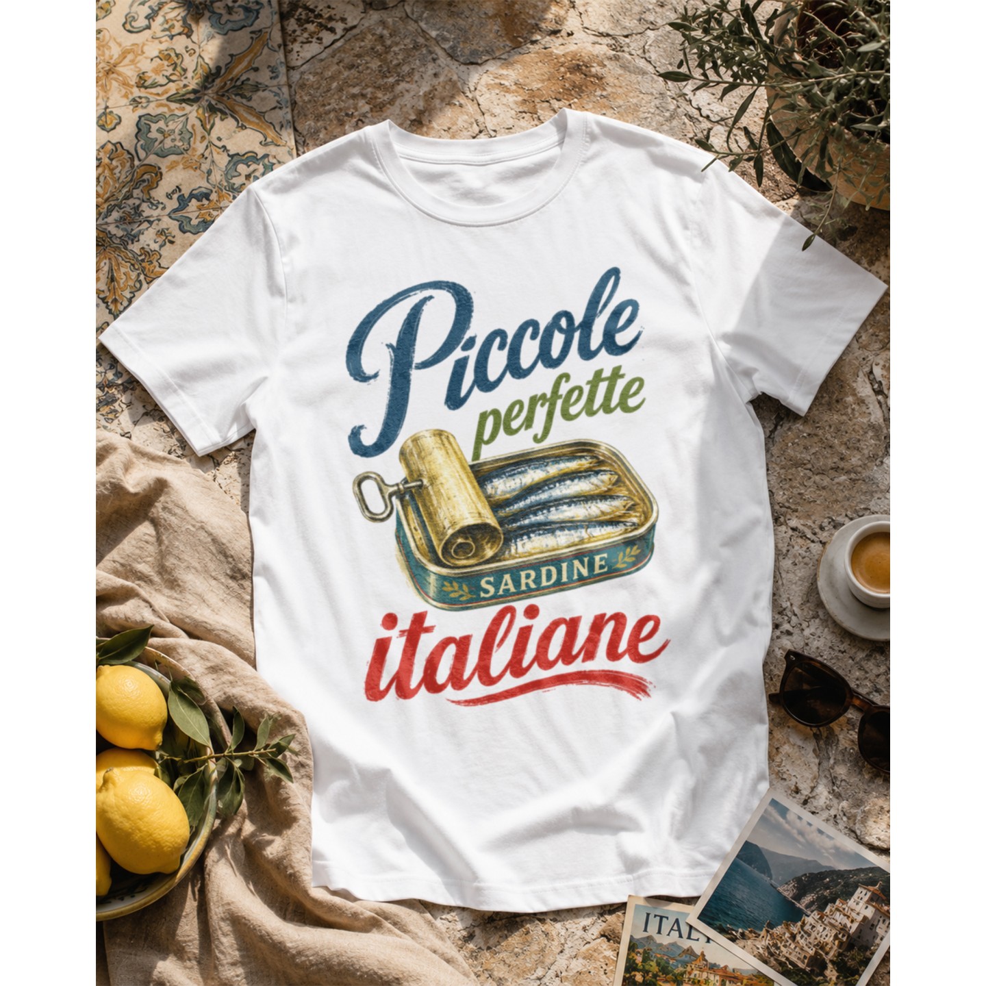 Koszulka - Vita al Sole - Sardynki Piccole perfette - Galeria - (000_7)_Custom_Italiano