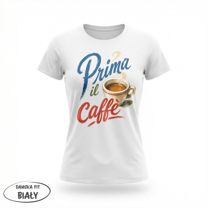 Koszulka - Vita al Sole - Kawa Prima il Caffe - Galeria - (01)_F190_LADY_White