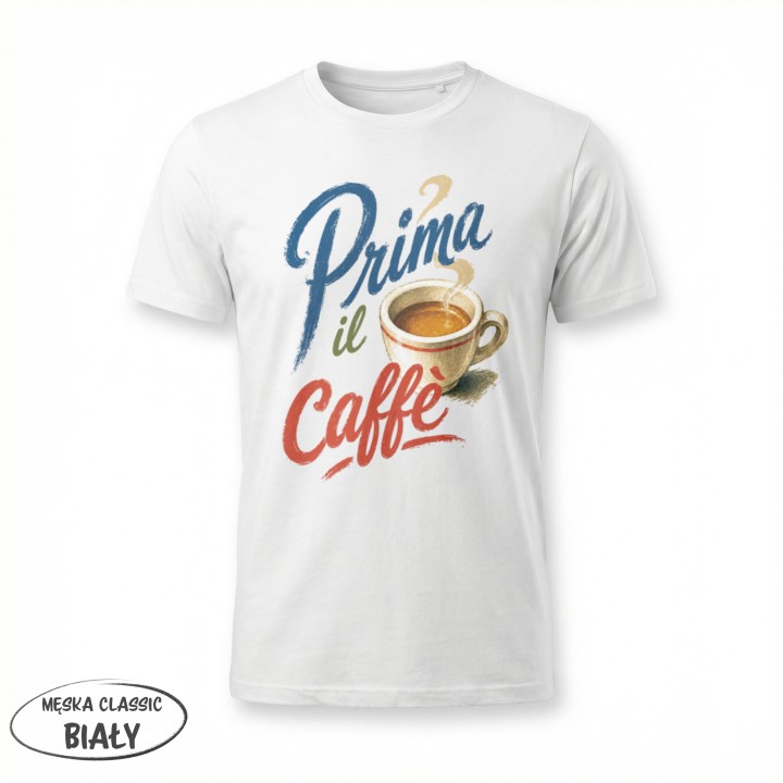 Koszulka - Vita al Sole - Kawa Prima il Caffe - Galeria - (11)_F190_MEN_White