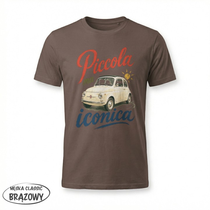 Koszulka - Vita al Sole - Fiat 500 Piccola ma iconica - Galeria - (14)_F190_MAN_Brown