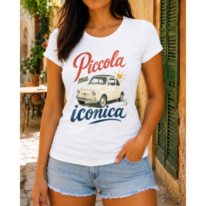 Koszulka - Vita al Sole - Fiat 500 Piccola ma iconica - Galeria - (000_7)_Custom_Italiano