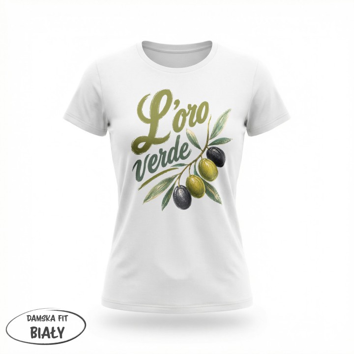 Koszulka - Vita al Sole - Oliwka - L'oro verde - Galeria - (01)_F190_LADY_White
