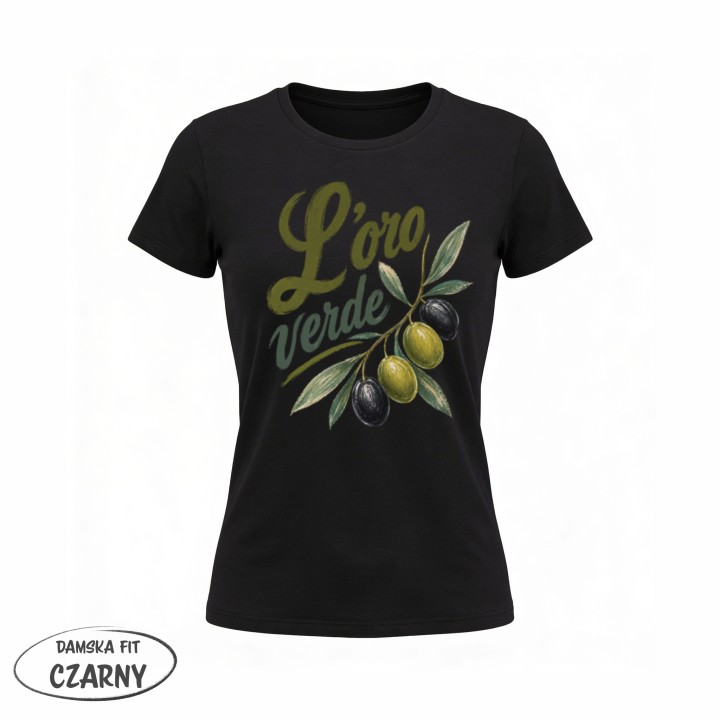 Koszulka - Vita al Sole - Oliwka - L'oro verde - Galeria - (02)_F190_LADY_Black