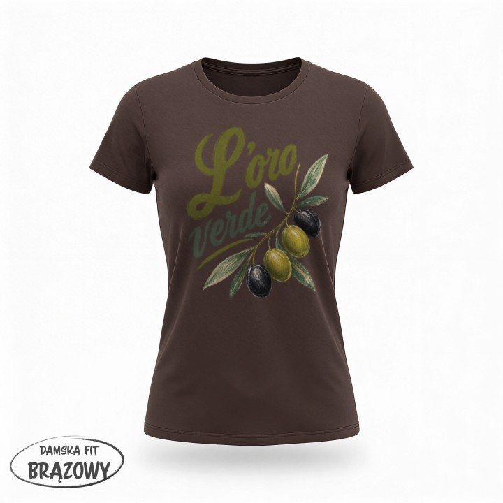Koszulka - Vita al Sole - Oliwka - L'oro verde - Galeria - (03)_F190_LADY_Brown