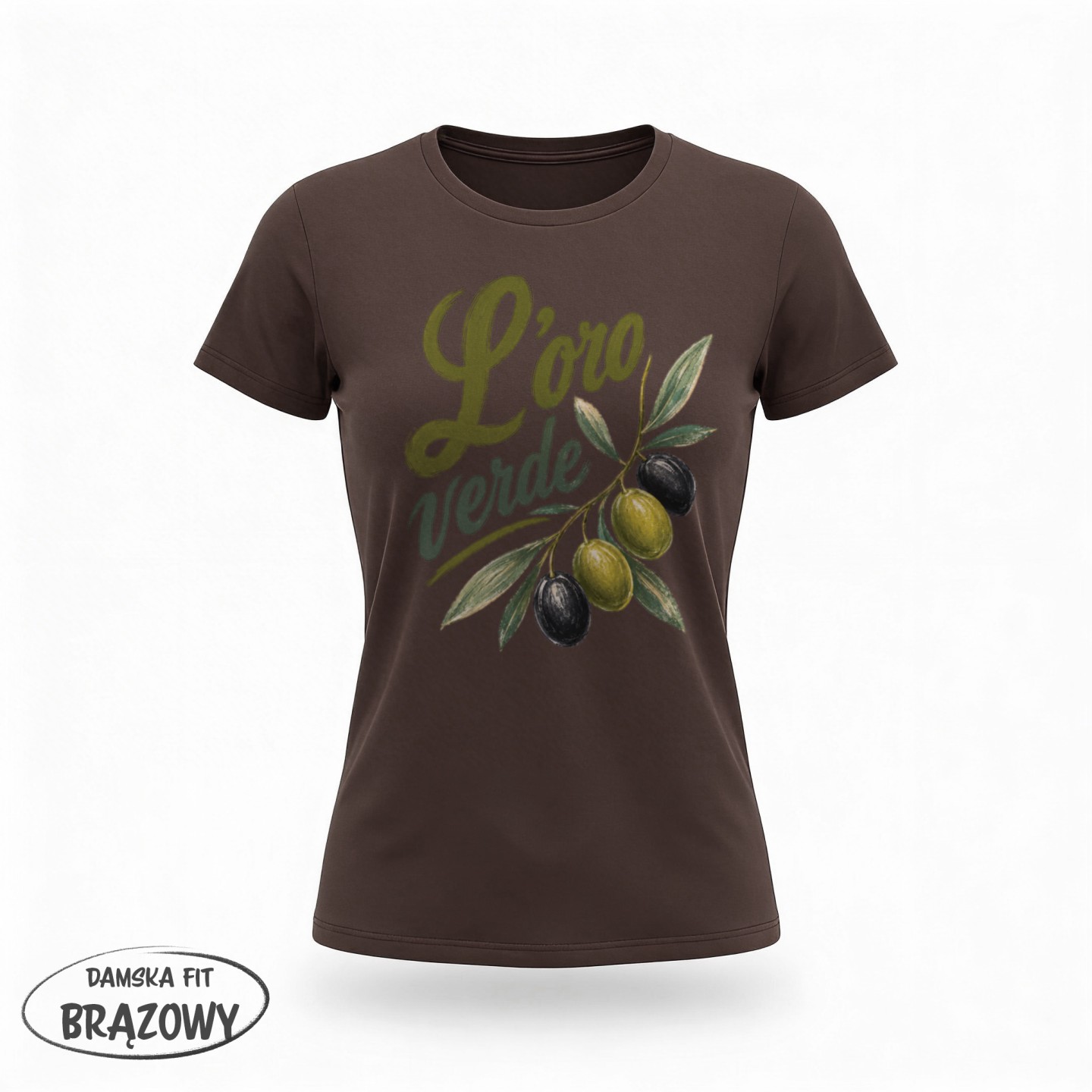 Koszulka - Vita al Sole - Oliwka - L'oro verde - Galeria - (03)_F190_LADY_Brown