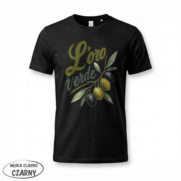 Koszulka - Vita al Sole - Oliwka - L'oro verde - Galeria - (12)_F190_MEN_Black