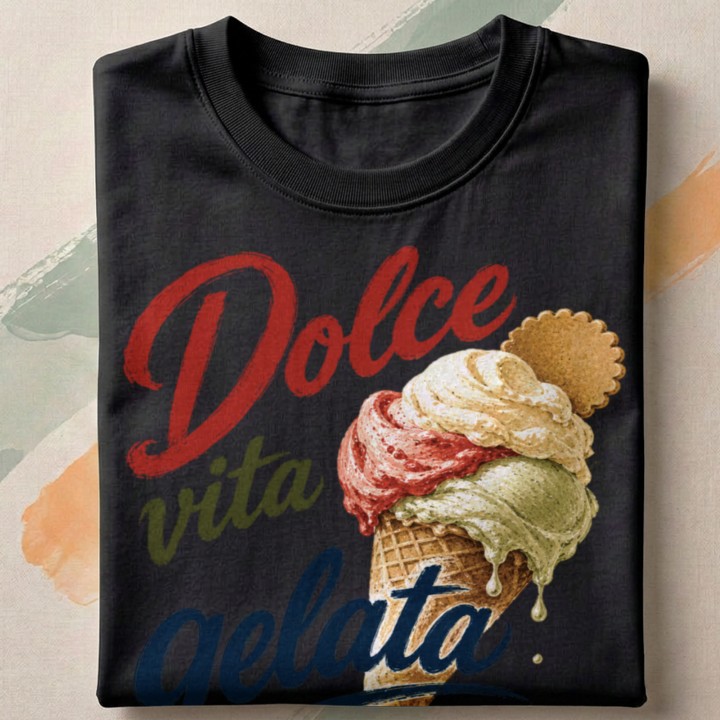 Koszulka - Vita al Sole - Lody - Dolce vita gelata - Galeria - (000)_Miniatury
