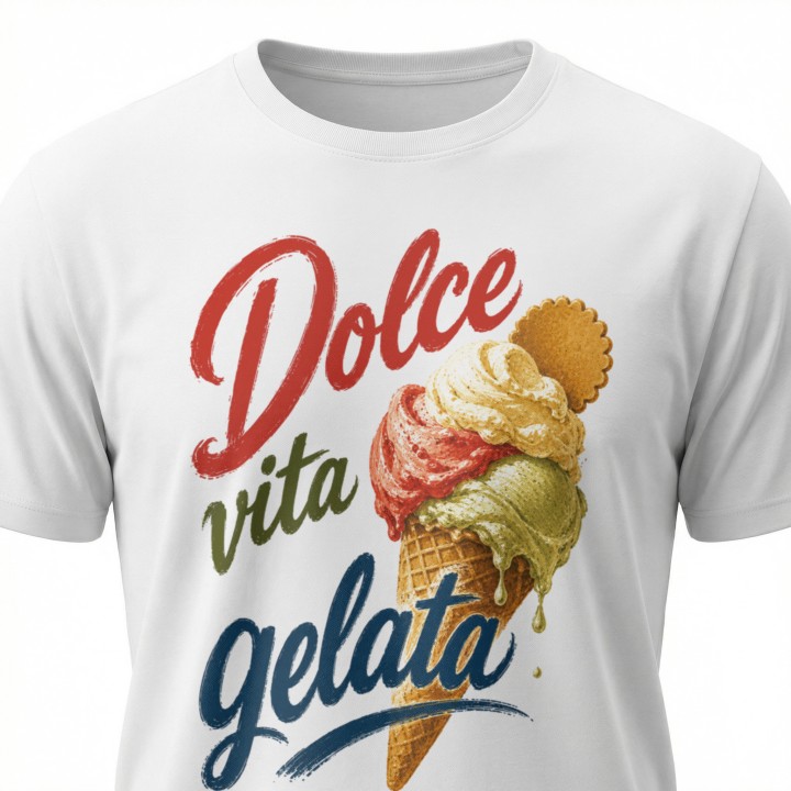 Koszulka - Vita al Sole - Lody - Dolce vita gelata - Galeria - (000_2)_UNI_WHITE