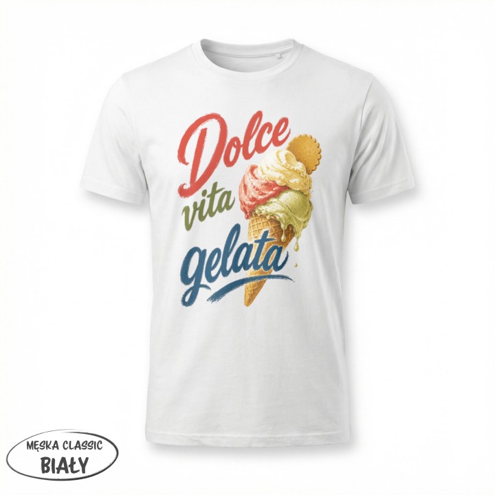 Koszulka - Vita al Sole - Lody - Dolce vita gelata - Galeria - (11)_F190_MEN_White