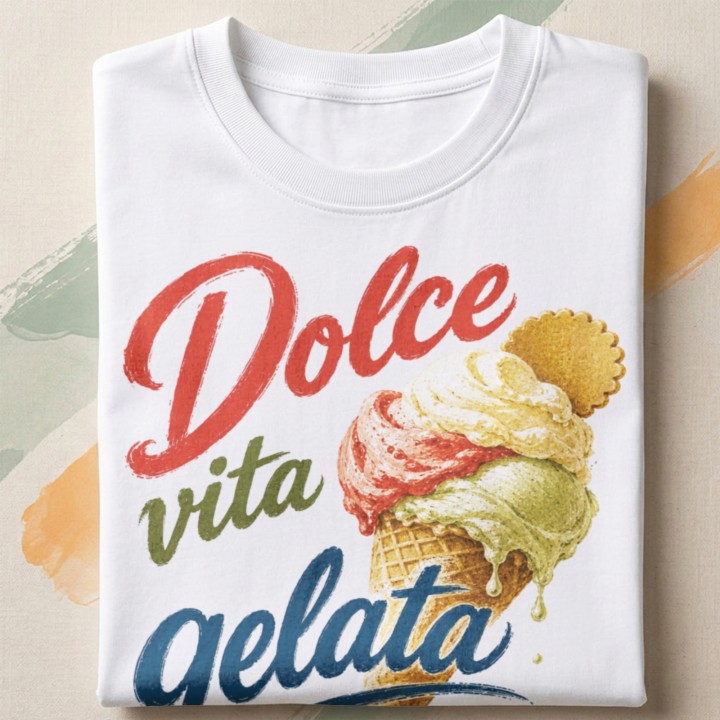 Koszulka - Vita al Sole - Lody - Dolce vita gelata - Galeria - (000)_Miniatury