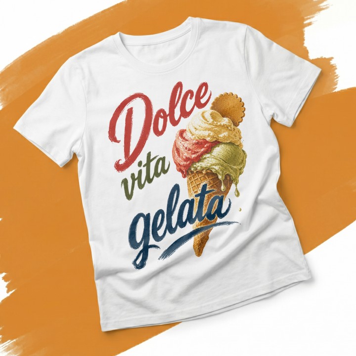 Koszulka - Vita al Sole - Lody - Dolce vita gelata - Galeria - (000)_Miniatury