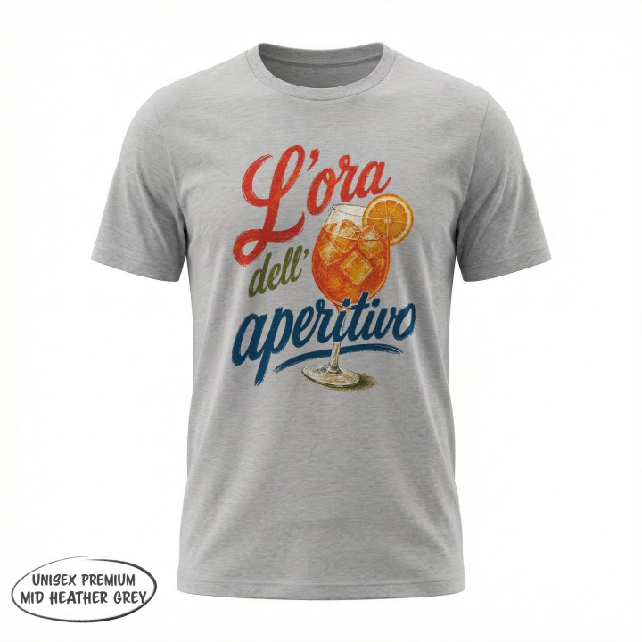 Koszulka - Vita al Sole - Aperol - L'ora dell aperitivo - Galeria - (38)_Stanley_Mid_Heather_Grey