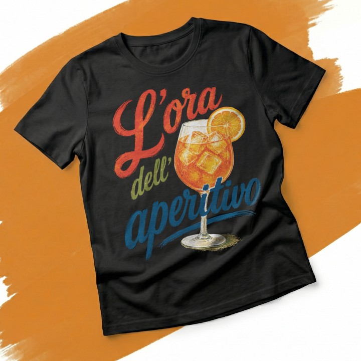 Koszulka - Vita al Sole - Aperol - L'ora dell aperitivo - Galeria - (000)_Miniatury