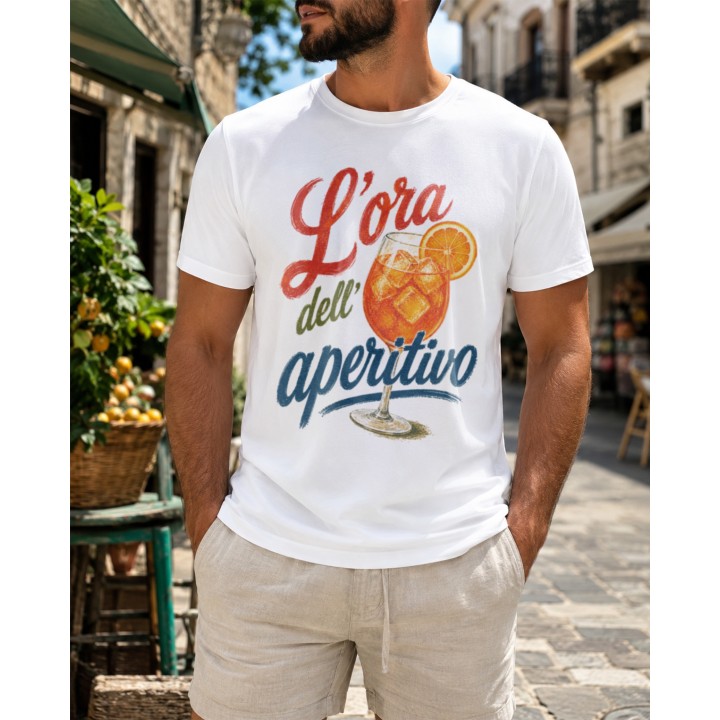 Koszulka - Vita al Sole - Aperol - L'ora dell aperitivo - Galeria - (000_7)_Custom_Italiano