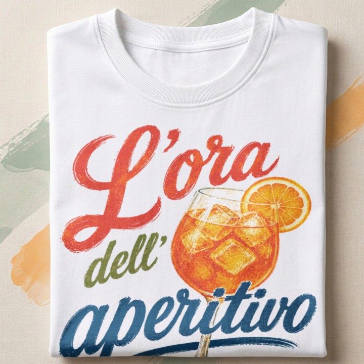 Koszulka - Vita al Sole - Aperol - L'ora dell aperitivo - Galeria - (000)_Miniatury