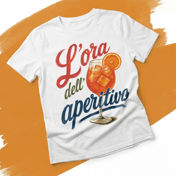 Koszulka - Vita al Sole - Aperol - L'ora dell aperitivo - Galeria - (000)_Miniatury