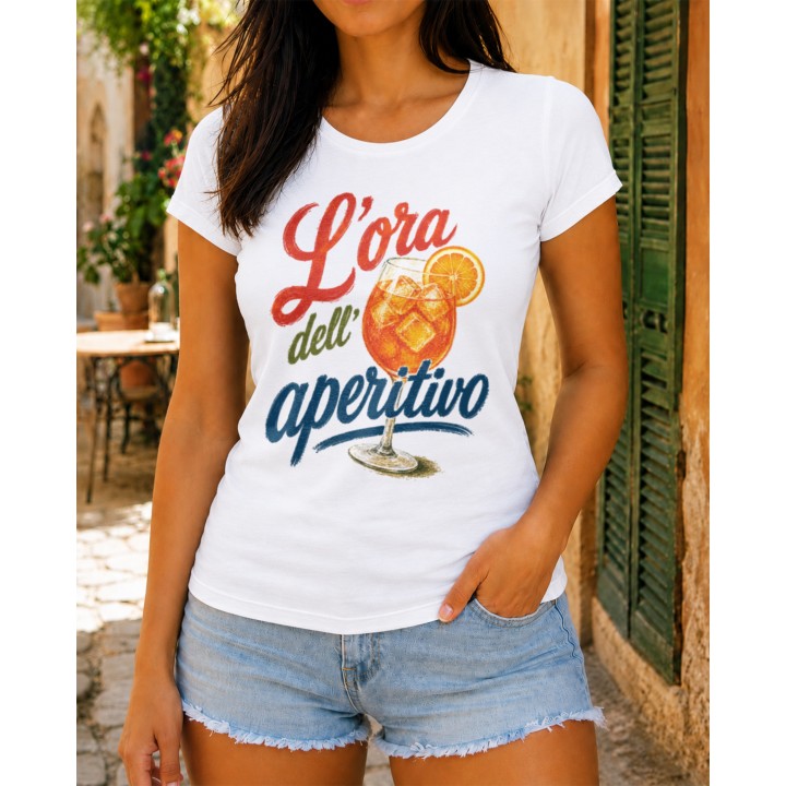 Koszulka - Vita al Sole - Aperol - L'ora dell aperitivo - Galeria - (000_7)_Custom_Italiano