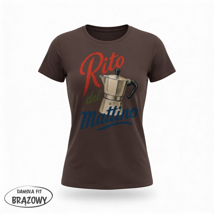 Koszulka - Vita al Sole - Kawiarka - Rito del mattino - Galeria - (03)_F190_LADY_Brown