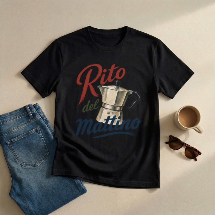 Koszulka - Vita al Sole - Kawiarka - Rito del mattino - Galeria - (000_1)_UNI_BLACK