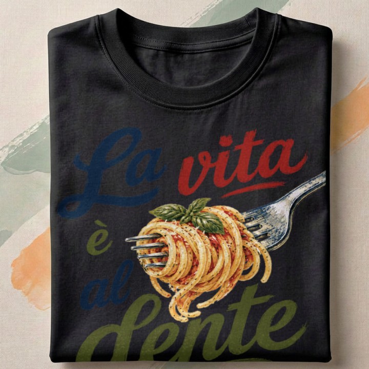 Koszulka - Vita al Sole - Makaron - La vita è al dente - Galeria - (000)_Miniatury