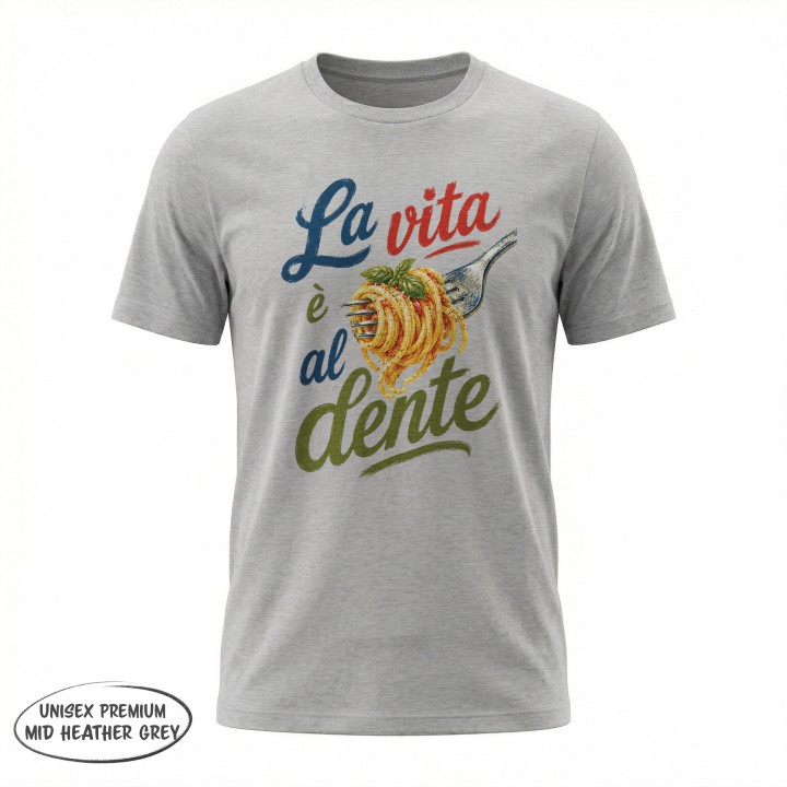 Koszulka - Vita al Sole - Makaron - La vita è al dente - Galeria - (38)_Stanley_Mid_Heather_Grey