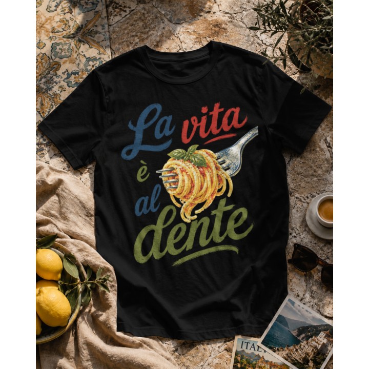Koszulka - Vita al Sole - Makaron - La vita è al dente - Galeria - (000_7)_Custom_Italiano